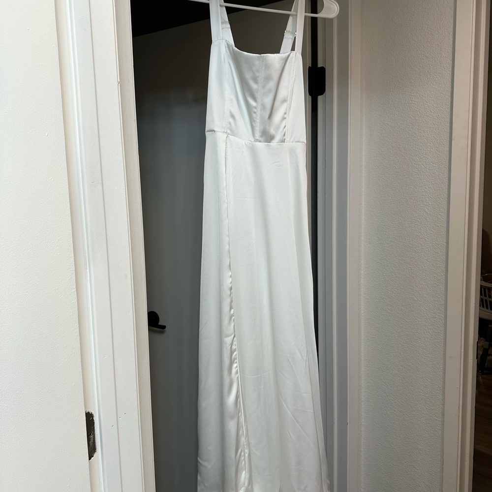 Show Me Your MuMu White Maxi Dress - Picture 2 of 8